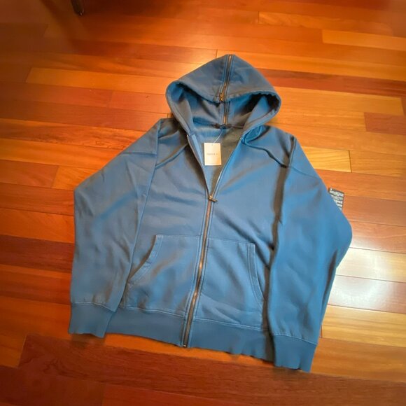 Forever 21 Sweat Jacket size Medium Blue - Picture 5 of 10